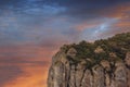 Saint Michaels Cross in Montserrat, Barcelona, Spain