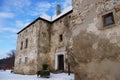 `Saint Miklos` Castle is an architectural monument of the 14th-19th centuries Royalty Free Stock Photo