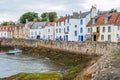 Saint Monans harbour in a summer afternoon, Fife, Scotland. Royalty Free Stock Photo