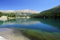 saint moritz lake Royalty Free Stock Photo