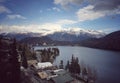 Saint Moritz landscape Royalty Free Stock Photo
