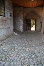 Saint Naum Monastery Courtyard at Lake Ohrid Royalty Free Stock Photo