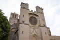 Saint Nazaire Cathedral building in city Beziers France Royalty Free Stock Photo