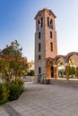 Saint Nectarios Orthodox Church in Faliraki, Greece, Rhodos Island Royalty Free Stock Photo