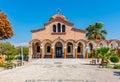 Saint Nektarios Church in Faliraki, Rhodes island, Greece Royalty Free Stock Photo