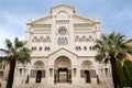 Saint Nicholas cathedral in Monaco town. Princess Grace marriage ceremony place