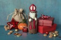 Saint Nicholas gifts Royalty Free Stock Photo