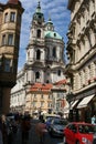 Saint Nicholas church_Prague Royalty Free Stock Photo