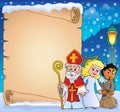 Saint Nicholas Day thematic parchment 3