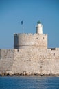 Saint Nicholas Fort, Rhodes Royalty Free Stock Photo