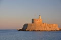 Saint Nicholas Fort, Rhodes Royalty Free Stock Photo