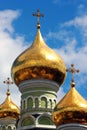 Saint Nicholas Orthodox Cathedral of the Pokrovsky Intercession Monastery and nunnery in Kiev, Ukraine