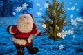 Santa Claus, also known as Father Christmas Royalty Free Stock Photo