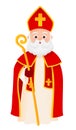Saint Nicholas or Sinterklaas