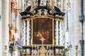 Saint Nicholaus church in the center of the ancient city of Gent Royalty Free Stock Photo