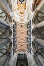 Saint Nicholaus church in the center of the ancient city of Gent Royalty Free Stock Photo