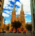 Saint Nicolas cathedral. Kyiv roman catholic church.