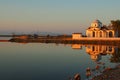 SAINT NICOLAS CHURCH AT MESSOLONGHI LAGOON - GREECE