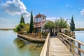 Saint Nikolaos Monastery. Porto Lagos area at Thrace, Greece.