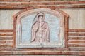 Saint Nikolay. The drawing on a stone. Orthodox Church in Batumi, Georgia