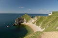 Saint Oswalds Bay near Lulworth Cove Royalty Free Stock Photo