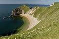 Saint Oswalds Bay near Lulworth Cove Royalty Free Stock Photo