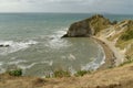 Saint Oswalds Bay near Lulworth on Dorset coast Royalty Free Stock Photo