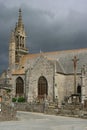 saint-ouen church - les iffs - france