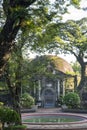 Saint Pancratius Chapel facade at Paco Park in Manila