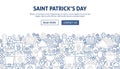 Saint Patrick Banner Design