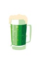 Saint patrick beer jar