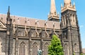 Saint Patrick cathedral the biggest church in Melbourne, Austral Royalty Free Stock Photo