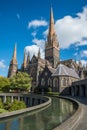 Saint Patrick cathedral in Melbourne, Australia. Royalty Free Stock Photo