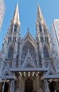 Saint Patrick Cathedral New York City Royalty Free Stock Photo