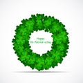 Saint Patrick Day Background Vector Illustration Royalty Free Stock Photo