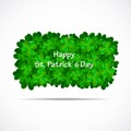 Saint Patrick Day Background Vector Illustration Royalty Free Stock Photo