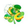 Saint Patrick Day Irish spring holiday