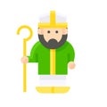 Saint patrick icon, Saint patrick\'s day related vector