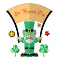 Saint Patrick illustration