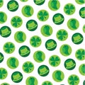 Saint patrick`s day background pattern