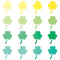 Saint patrick`s day background. Vector floral design card. Celebration & party. Beautiful vector seamless pattern. Irish green Royalty Free Stock Photo