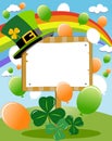 Saint Patrick s Day Blank Wooden Board Sign