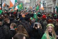 Saint Patrick`s day in Moscow