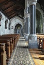 Saint Patrick's Roman Catholic Church interior Royalty Free Stock Photo