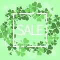 Saint Patrick sale banner