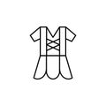 saint Patrick, shirt, Ireland icon. Element of Ireland culture icon. Thin line icon for website design and development, app