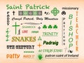 Saint Patrick Word Cloud