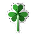 Saint patricks clover icon