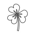 Saint patricks clover icon