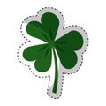 Saint patricks clover icon